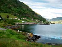Am Sognefjord, beim Hotel 
