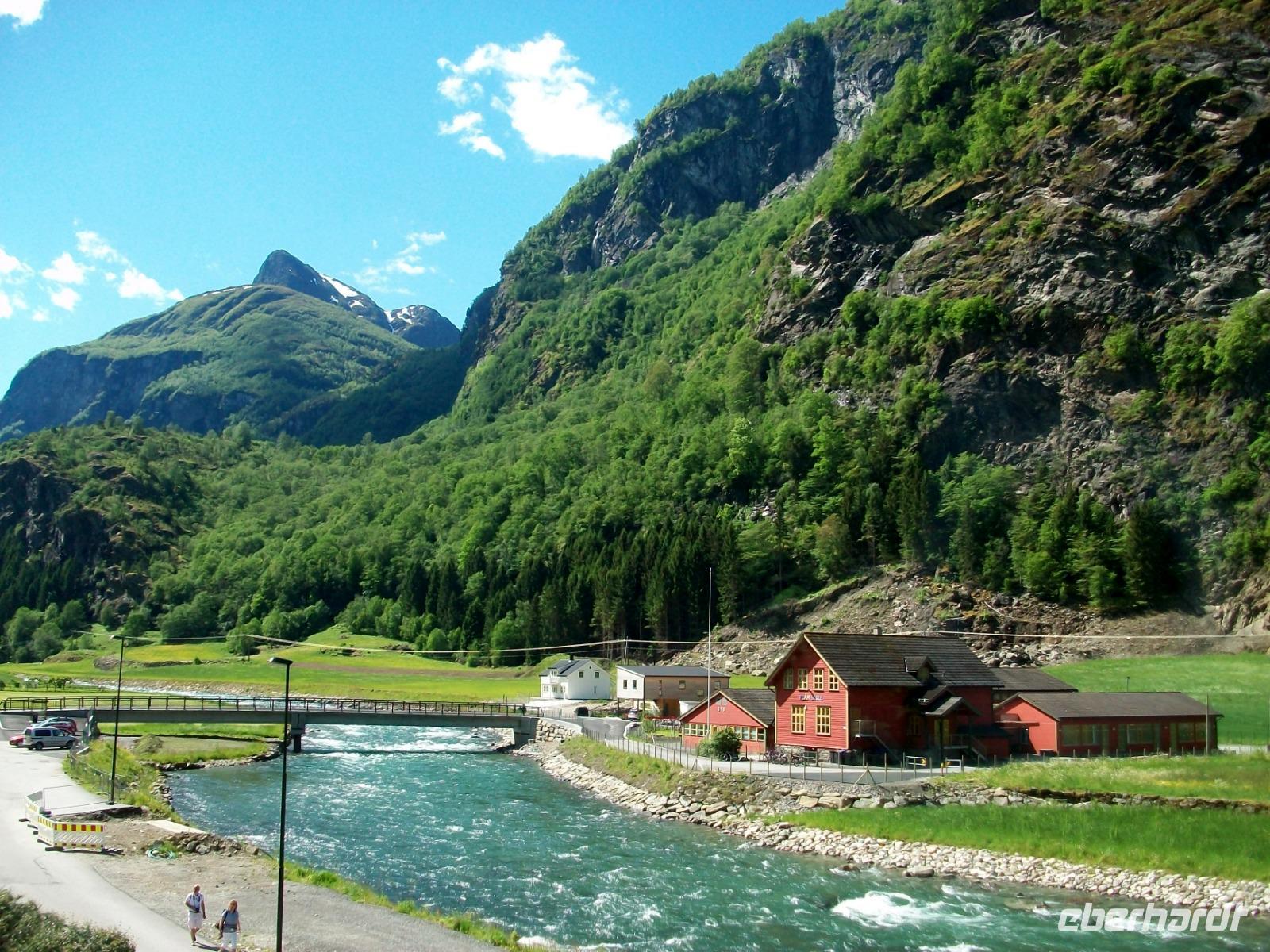 Fahrt mit der Flambahn