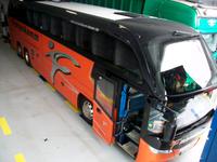 Unser Reisebus auf der Fähre