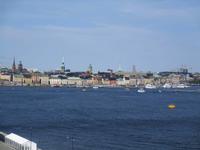 Blick auf Stockholms Zentrum