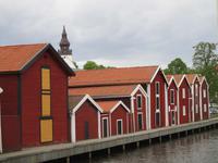 In der Speicherstadt in Hudigsvall