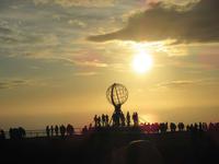 Mitternachssonne am Nordkap