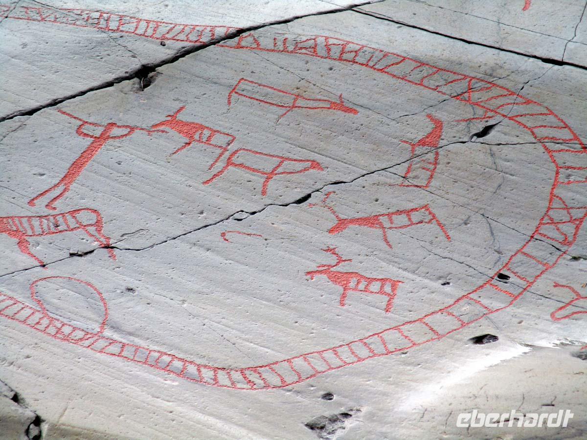 Petroglyphen in Alta