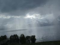 Lichtspiel vor Olderdalen am Olderfjord