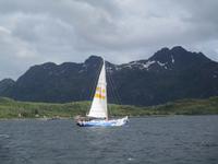 Segeln im Raftsund