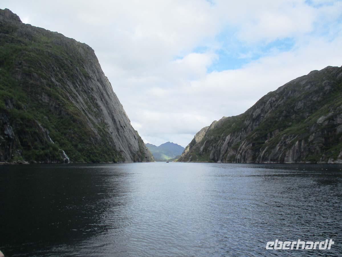 Blick aus dem Trollfjord