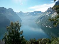 Oberhalb des Geirangerfjords 