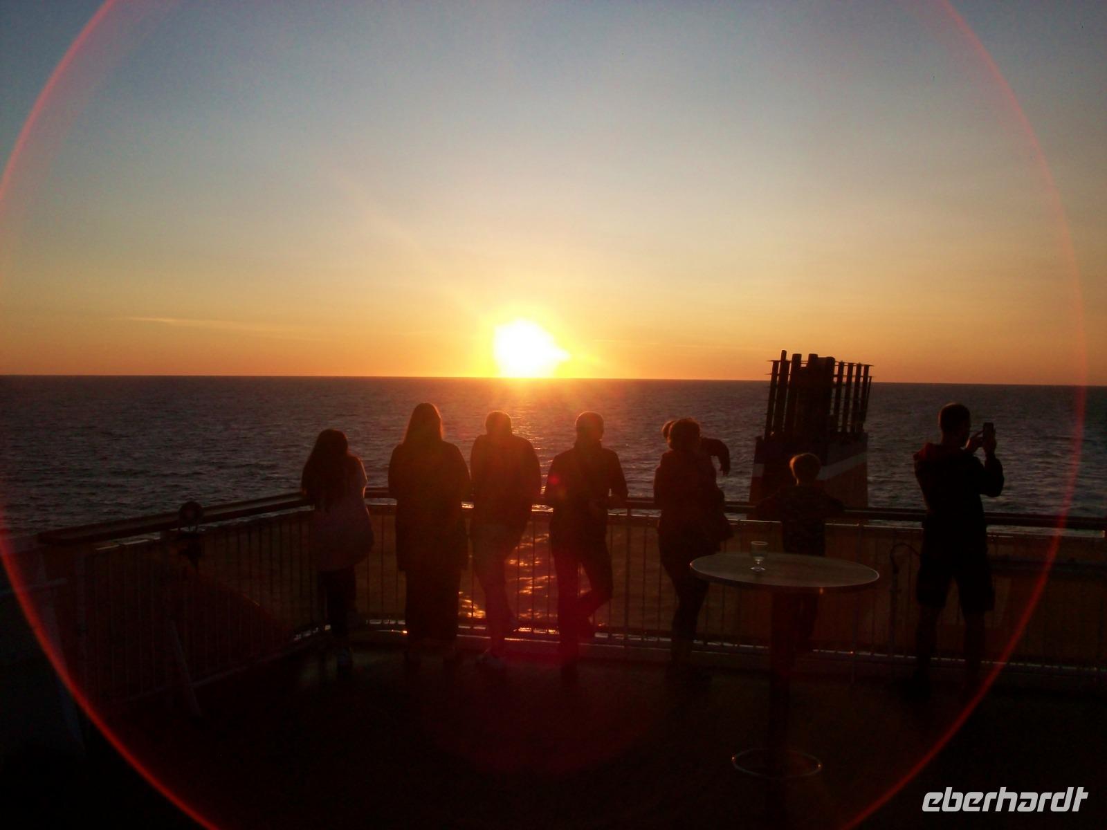 Auf der Fähre nach Kiel