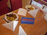 Abendessen auf der STENA GERMANICA