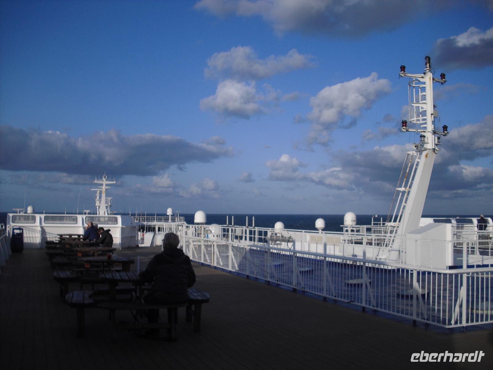 Auslaufen der STENA GERMANICA in Kiel