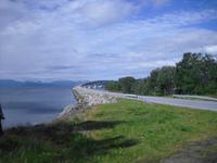 Fotostopp auf dem Weg nach Solsnes zur Fähre