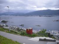 Blick vom AKSLA auf Alesund