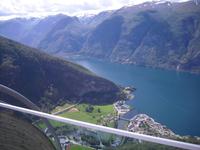 Aussichtspunkt Stegasteinen am Aurlandsfjord