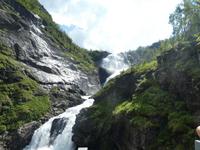 Fahrt mit der Flambahn Kjosfossen