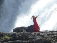 Fahrt mit der Flambahn Kjosfossen