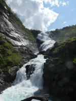 Fahrt mit der Flambahn Kjosfossen