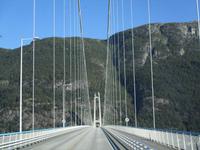 Auf der Hardangerbrücke