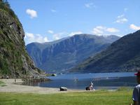 Aurlandsfjord in Flam