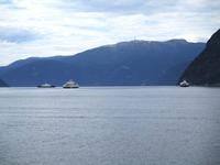 Drei Fähren zwischen Fodnes und Mannheller