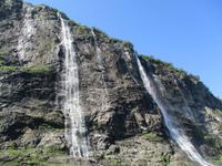Die Sieben Schwestern am Geirangerfjord