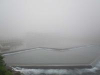 Das Besucherzentrum Trollstigen in Wolken