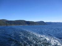 Blick auf Lavik am Sognefjord