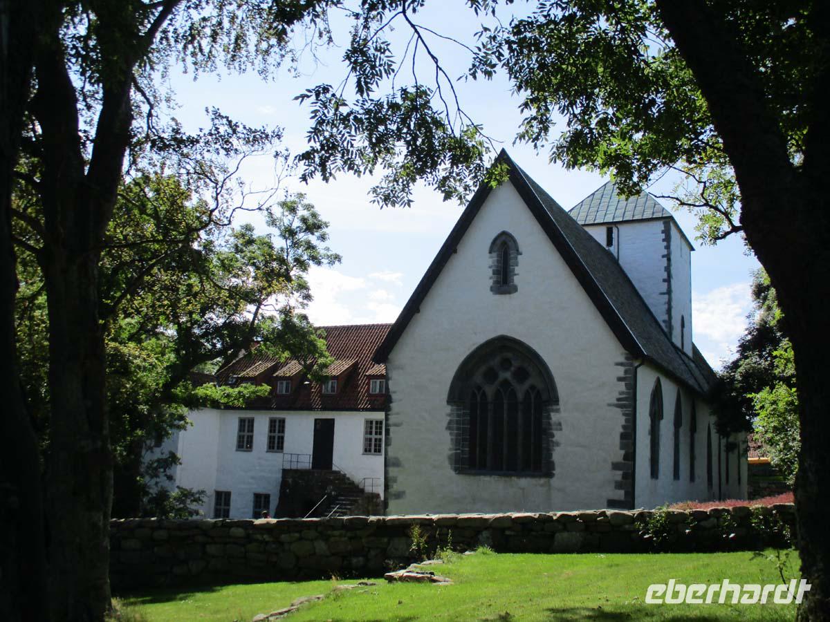 Utsteinkloster. Kirche
