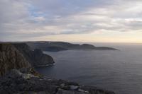 100 Blick vom Nordkap zur Nordspitze