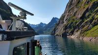 254 Lofoten, Adlersafari, Einfahrt in den Trollfjord