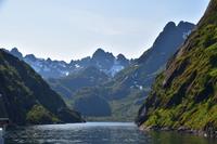 257 Lofoten, Adlersafari, Einfahrt in den Trollfjord