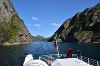 259 Lofoten, Adlersafari, Einfahrt in den Trollfjord