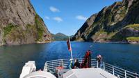 260 Lofoten, Adlersafari, Einfahrt in den Trollfjord