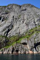 266 Lofoten, Adlersafari, Trollwand im Trollfjord