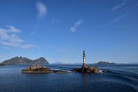 303 Lofoten, Adlersafari, Hafeneinfahrt Svolvaer