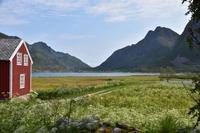 340 Lofoten, Blick von Flakstad nach Vareid