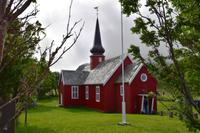 341 Lofoten, Kirche von Flakstad