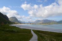343 Lofoten, der Strand von Ramberg, wie wir ihn leider nicht sahen