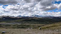 136 Wanderung auf dem Dovrefjell, Snøhetta View Point