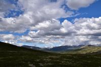 138 Blick über das Dovrefjell nach Westen