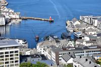 277 Alesund, Blick vom Aksla