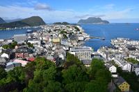 281 Alesund, Blick vom Aksla