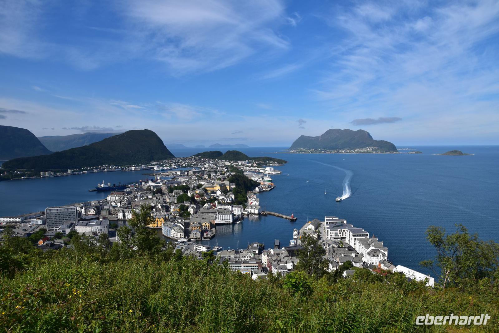 287 Alesund, Blick vom Aksla