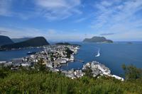 287 Alesund, Blick vom Aksla