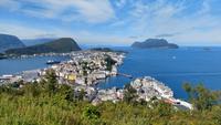 293 Alesund, Blick vom Aksla