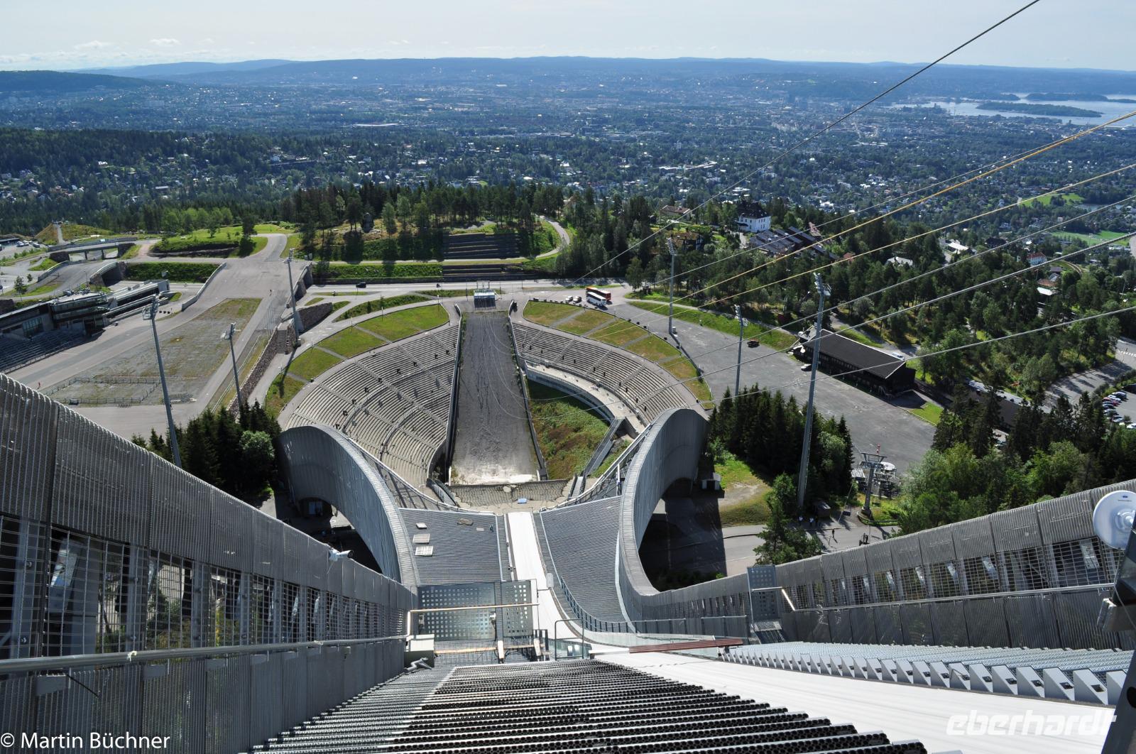 Blick von der Holmenkollenschanze