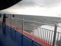 Stürmische Überfahrt nach Dänemark