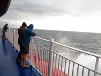 Stürmische Überfahrt nach Dänemark