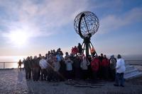 Gruppenfoto - Nordkapp