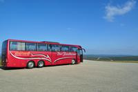 Unser komfortabler Bus zum Nordkap