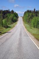 Achterbahn auf dem Weg zur norwegischen Grenze